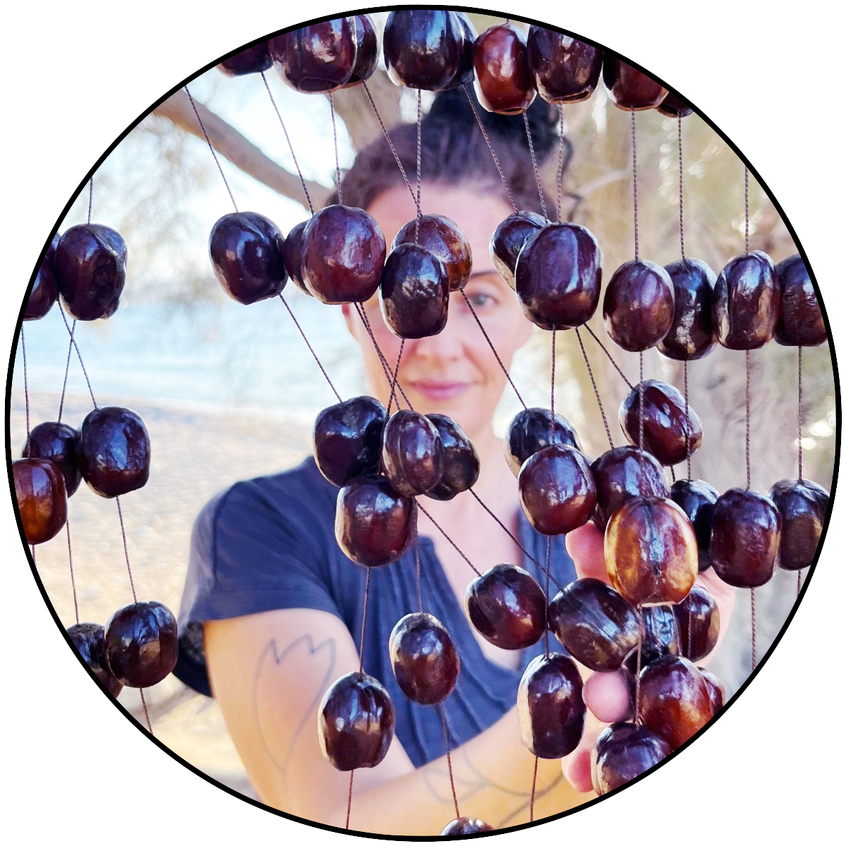 Jenny playing Pala chimes, a Cosmic Sounds Healing instruments on Kimolos Island, Greece. Real acoustic Sound Healing inspired by planetary frequencies.
