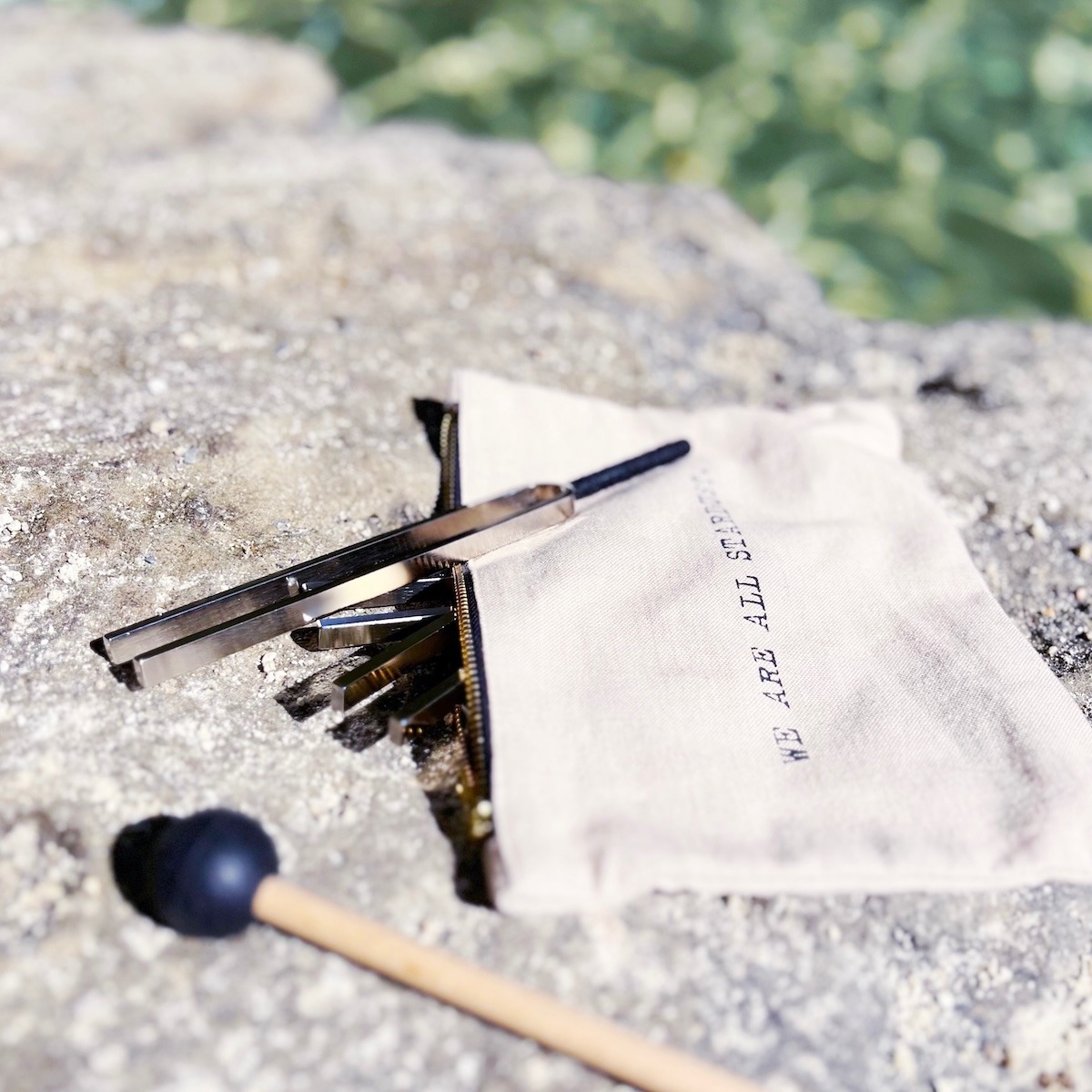 Planetary tuning forks used for Sound Healing in Greece